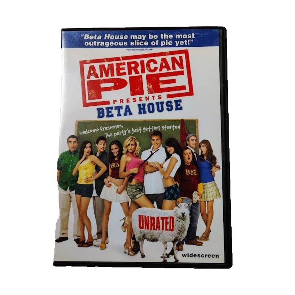 American Pie Presents Beta House Comedy DVD 2007 Movie Unrated Frat Unrated